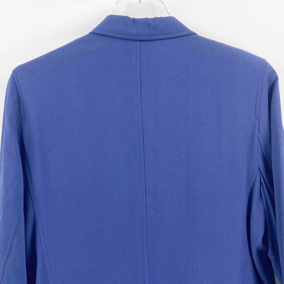 LIZ CLAIBORNE SPORT PETITE Vintage Navy Blazer - Picture 7 of 9